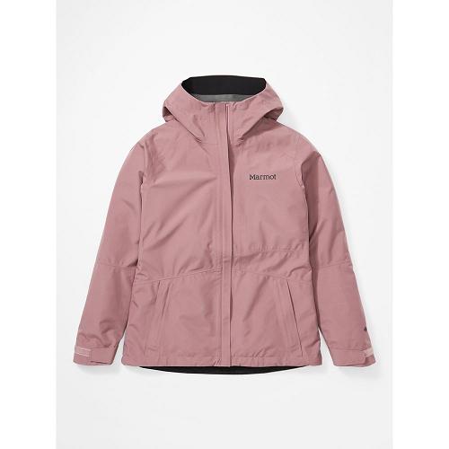 Marmot Minimalist Jackets - Womens Rain Jacket Dark pink CA8176523 Canada